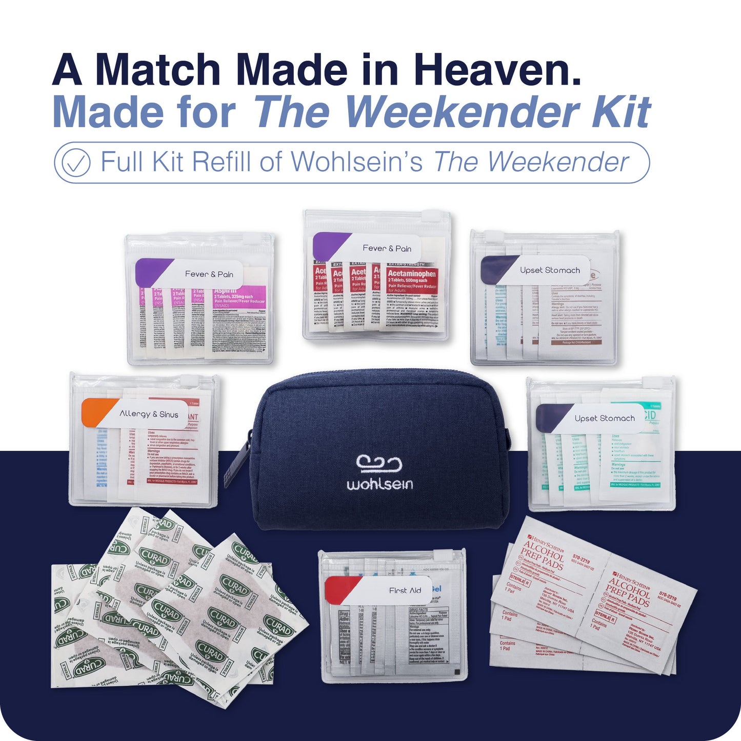 The Weekender Comprehensive Refill Pack